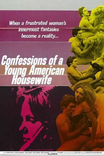 Movie poster for Confessions of a Young American Housewife (1974)
