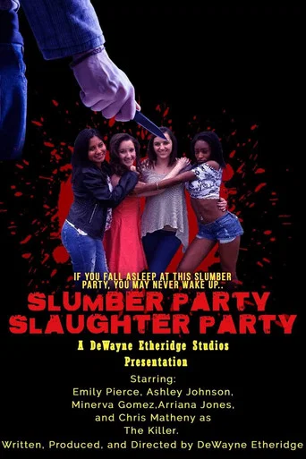 Movie poster for Slumber Party Slaughter Party (2016)