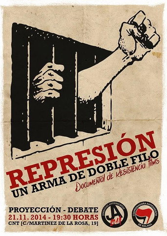 Movie poster for Represión: un arma de doble filo (2015)