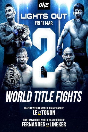 Movie poster for ONE Championship: Lights Out (2022)