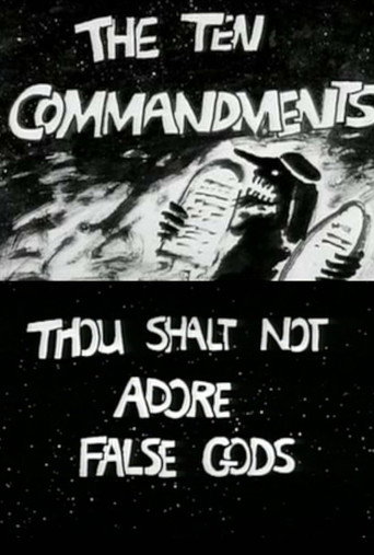 Movie poster for The Ten Commandments Number 1: Thou Shalt Not Adore False Gods (1994)