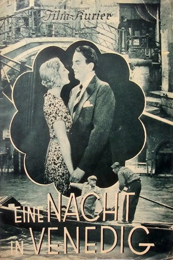 Movie poster for A Night in Venice (1934)