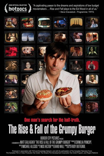 Movie poster for The Rise and Fall of the Grumpy Burger (2008)