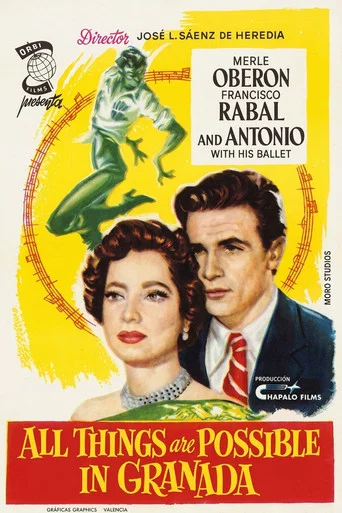 Movie poster for All Is Possible in Granada (1954)