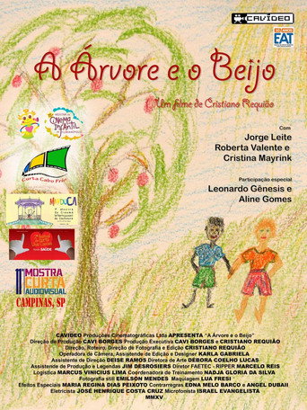 Movie poster for A Árvore e o Beijo (2015)