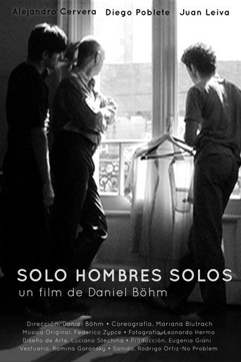 Movie poster for Solo hombres solos (2009)