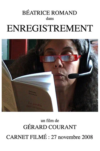 Movie poster for Enregistrement (2012)