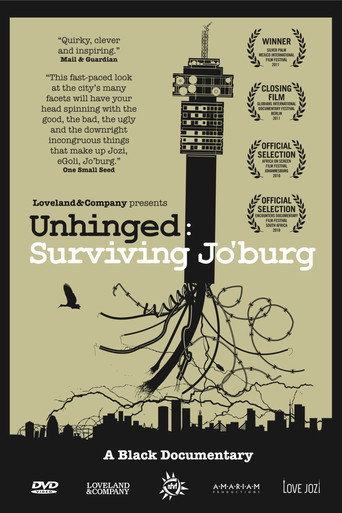 Movie poster for Unhinged: Surviving Jo'burg (2010)