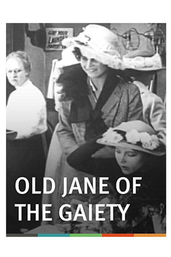 Movie poster for Old Jane of the Gaiety (1915)