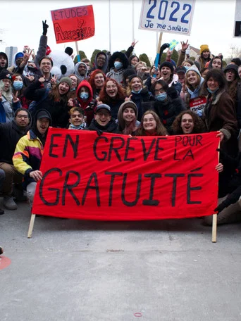 Movie poster for Grève