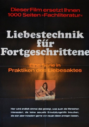 Movie poster for Liebestechnik für Fortgeschrittene (1970)