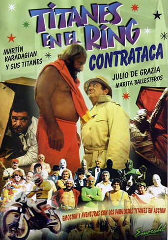 Titanes en el Ring Contraataca poster