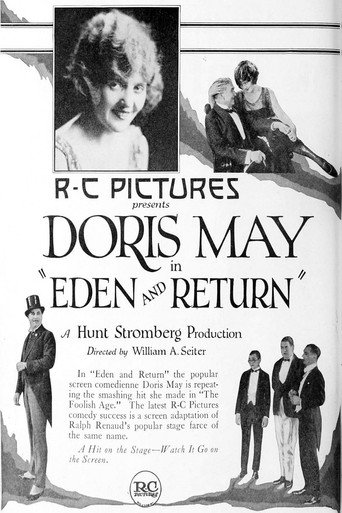 Movie poster for Eden and Return (1921)