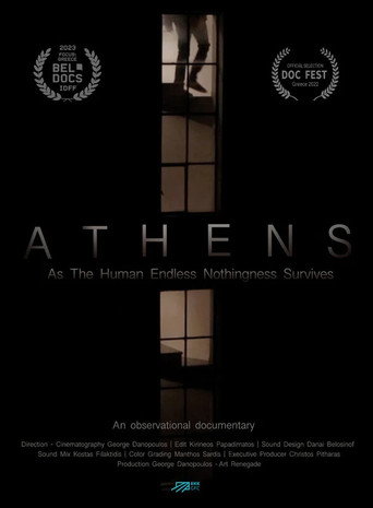 Movie poster for A.T.H.E.N.S. (As The Human Endless Nothingness Survives) (2022)