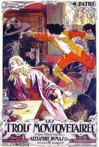 Movie poster for The Three Musketeers (1921)