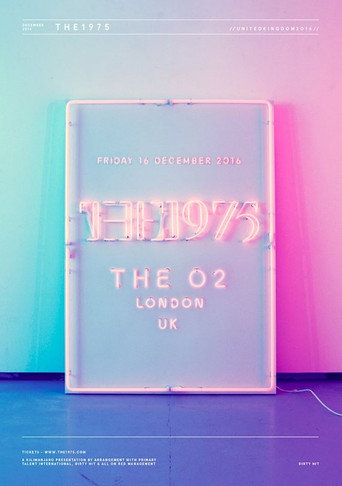 Movie poster for The 1975: Live at The O2, London (2016)