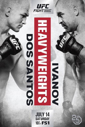 Movie poster for UFC Fight Night 133: dos Santos vs. Ivanov (2018)