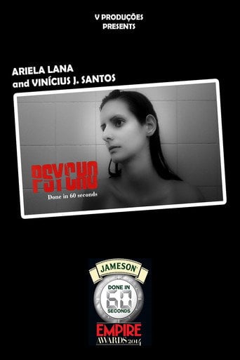 Movie poster for Psycho - Done in 60 seconds (2013)