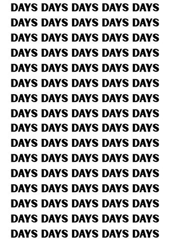 Movie poster for Days (2026)