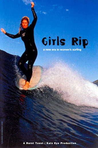Movie poster for Girls Rip - a new era in women's surfing