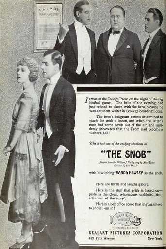 Movie poster for The Snob (1921)