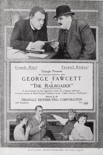 Movie poster for The Railroader (1919)