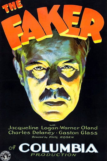 Movie poster for The Faker (1929)