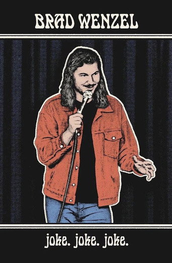 Movie poster for Brad Wenzel: joke. joke. joke. (2023)