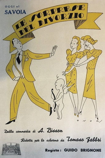 Movie poster for Le sorprese del divorzio (1923)