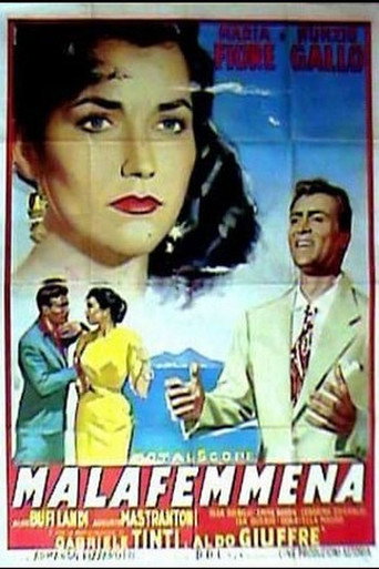 Movie poster for Malafemmena (1957)