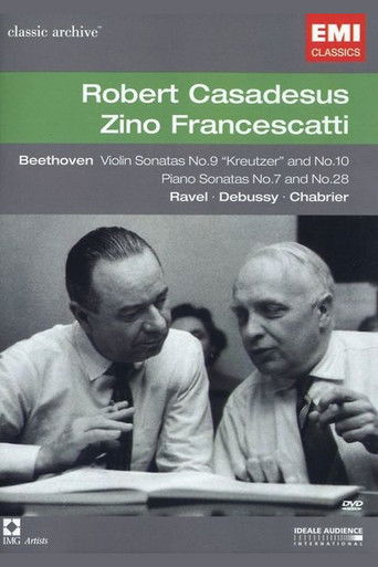Classic Archive: Zino Francescatti & Robert Casadesus poster