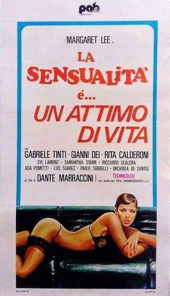 La sensualità è un attimo di vita poster