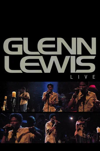 Movie poster for Glenn Lewis Live (2002)