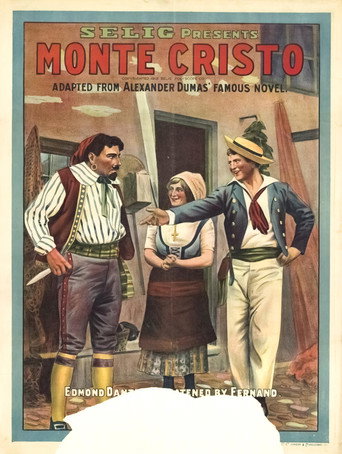 Movie poster for Monte Cristo (1912)
