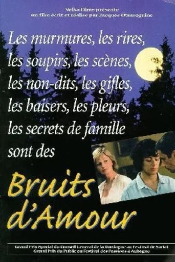 Movie poster for Bruits d’amour (1998)