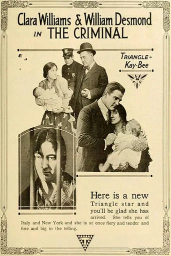 Movie poster for The Criminal (1916)