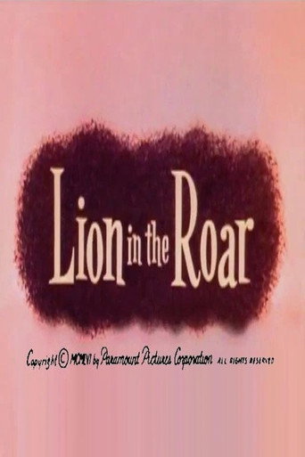 Movie poster for Lion in the Roar (1956)