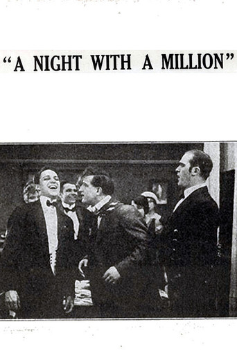 Movie poster for A Night With a Million (1914)