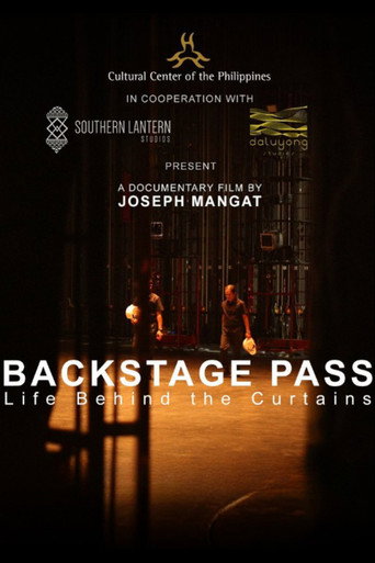 Movie poster for Backstage Pass: Life Behind the Curtain (2022)