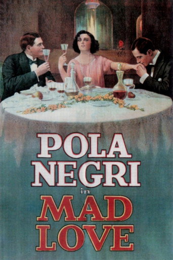 Movie poster for Mad Love (1921)