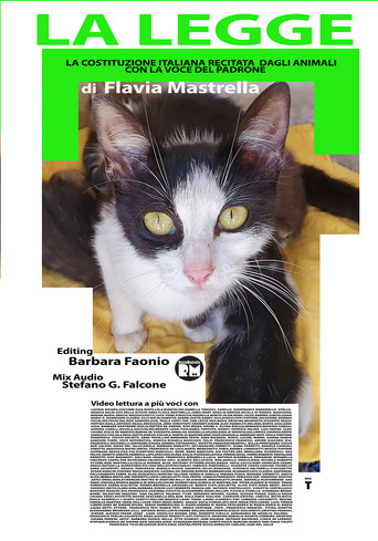 Movie poster for La legge – La Costituzione recitata dagli animali con la voce del padrone (2022)