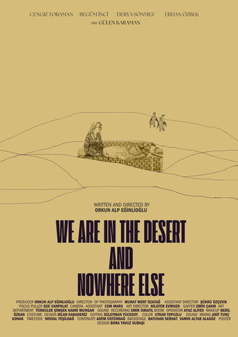 Çöldeyiz ve Başka Bir Yerde Değiliz poster