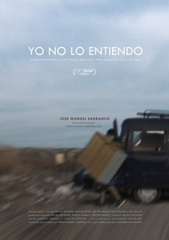 Movie poster for Yo no lo entiendo