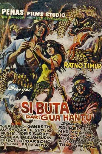 Movie poster for The Blind Man from Ghost Cave (1970)