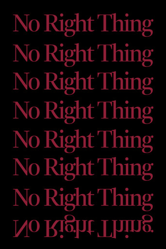 Movie poster for No Right Thing (2026)