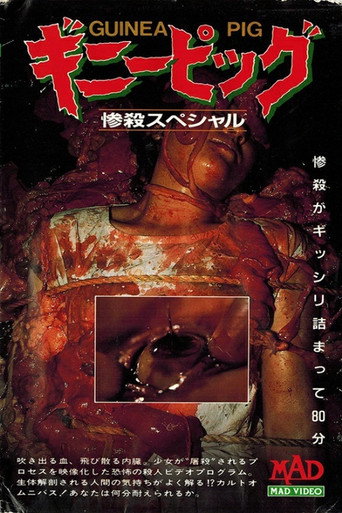 Movie poster for Guinea Pig: Slaughter Special (1991)