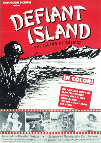 Movie poster for Defiant Island: The Island of Quemoy (1964)