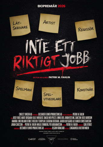 Movie poster for Inte Ett Riktigt Jobb (2026)
