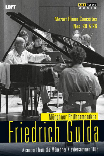Movie poster for Gulda: Mozart Piano Concertos Nos. 20 & 26 (1986)