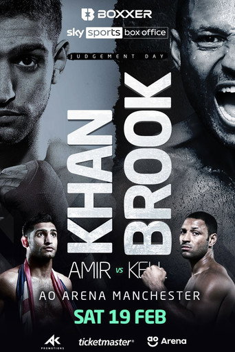 Movie poster for Amir Khan vs. Kell Brook (2022)